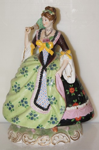 ältere figur aus porzellan - Ältere,