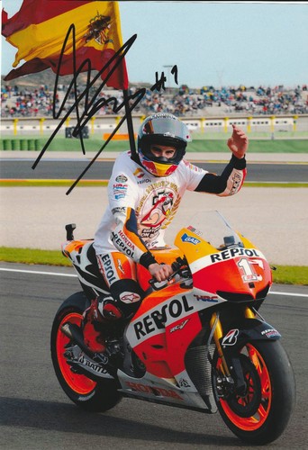 Marc marquez autogramm - marquez,