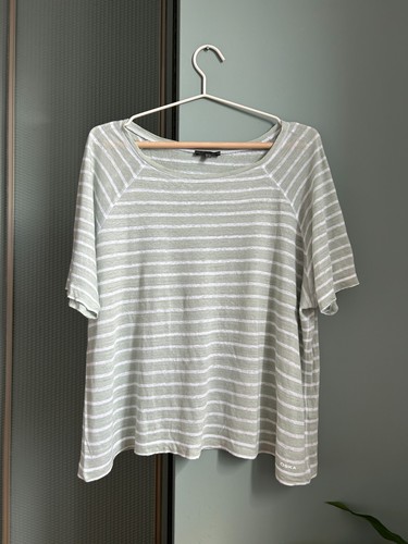 Oska leinen shirt gestreift - oska,