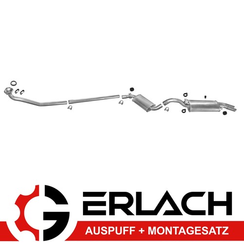 Auspuffanlage für golf ii - auspuffanlage,