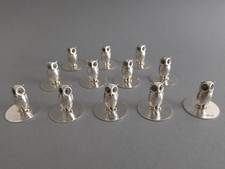 12er Set Sterling Silber Eule