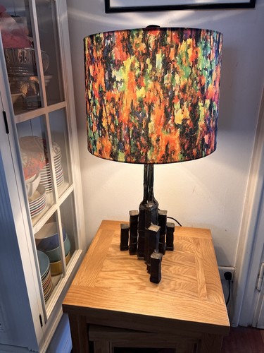 Gusseiserne tischlampe - gusseiserne,