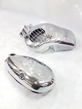 Simson SR4 KR51 Schwalbe Star Motordeckel Set -Hochglanzpoliert-