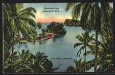 Ansichtskarte Portland, Blue Hole 