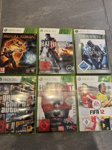 Xbox 360 spiele paket - 6x,