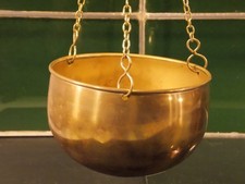 antike Waage Messing Blumen