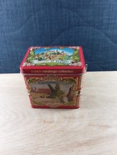 Blechdose mit Spieluhr LEER