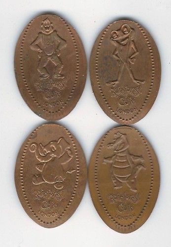 Elongated coin england london - elongated,