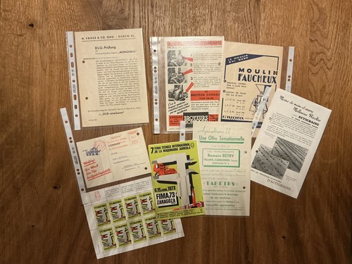 Orig prospekt sammlung - prospekt,