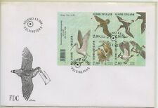Briefmarken Motive Vögel Birds FDC Finland 1996 Mi. 1352-1356 gestempelt LESEN
