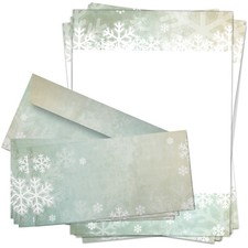 Briefpapier Set Winter 50-tlg