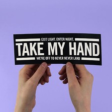 Metallica Sticker! "Enter Sandman" master of puppets, James Hetfield, slayer