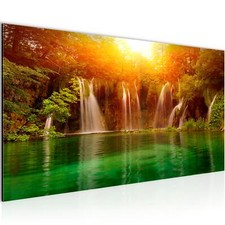 Wandbild Wasserfall Landschaft