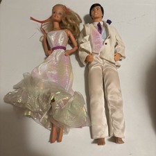 2 Vintage 1983 Barbie Crystal