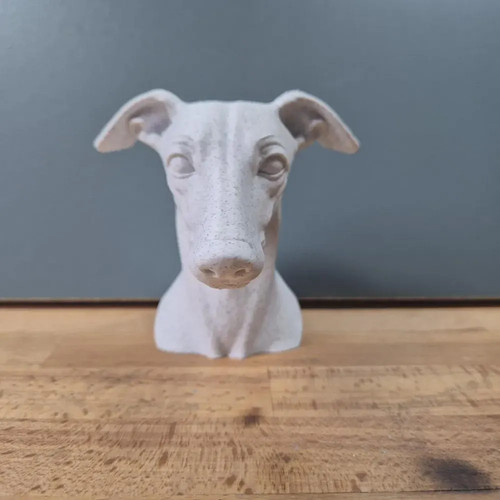 Whippet büste realistic - whippet,