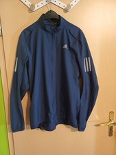 Adidas Running Jacke Herren dunkelblau Größe S, getragen