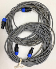 2 x 15 m Neutrik NL4FC Speakon