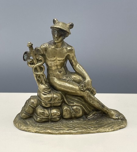Antike kleine bronze hermes - bronze,