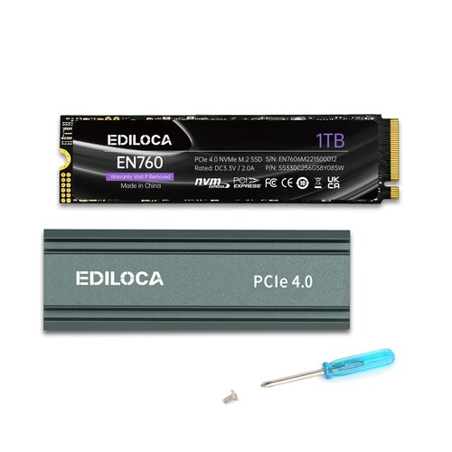 Ediloca en760 pcie - ediloca, 4.0