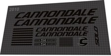CANNONDALE Badboy (2010) Frame Decal Sticker Set