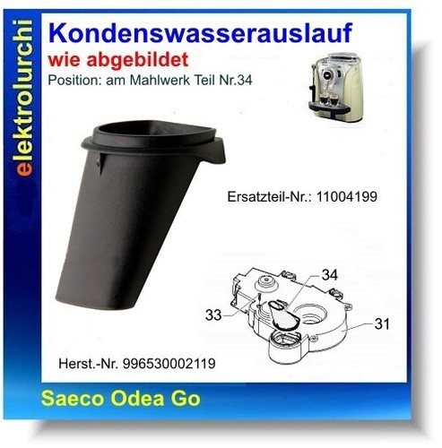 Kondenswasserauslauf saeco - kondenswasserauslauf,