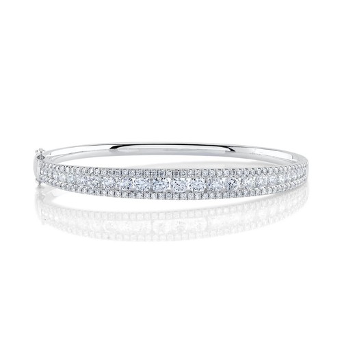 14k weißgold diamant - weißgold,