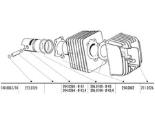 Zylinderkopf POLINI 63ccm