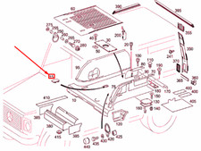 Mercedes-Benz G W463 Rear Seat