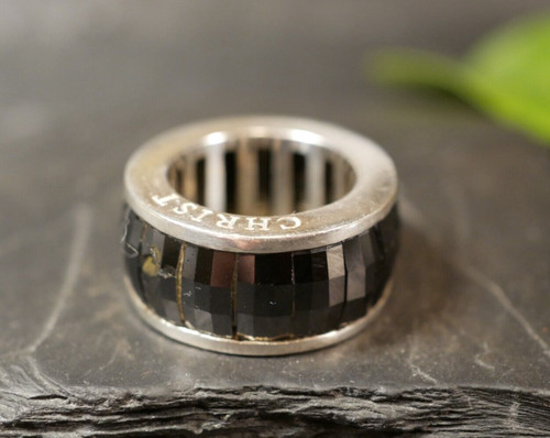 Riesiger silber ring - riesiger,