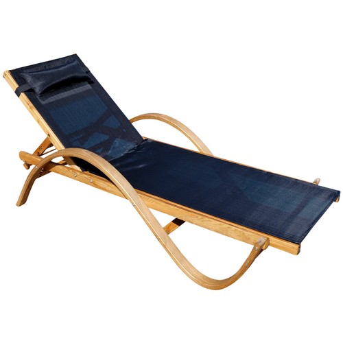 Sonnenliege paraiso aus holz - sonnenliege,