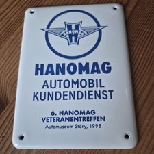 Emailieschild  Heisgebrannt