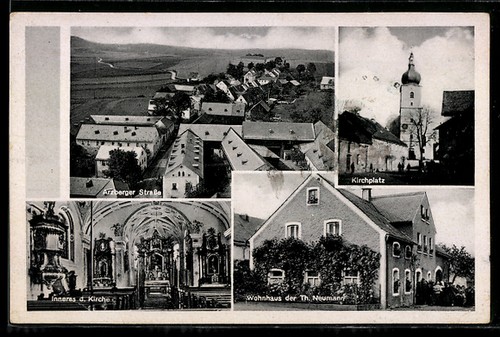 Konnersreuth arzberger - ak, konnersreuth,