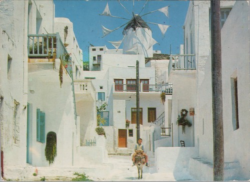 Ansichtskarte mykonos - ansichtskarte,