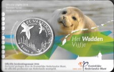 Coincard "Wadden Vijfje" Welt