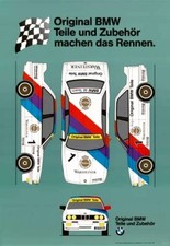 BMW E30 M3 Poster Auto DTM
