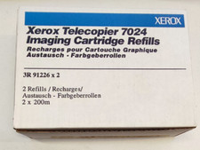 XEROX Telecopier 7024 Farbband 2x TTR Rollen für Normalpapier Fax 3R91226