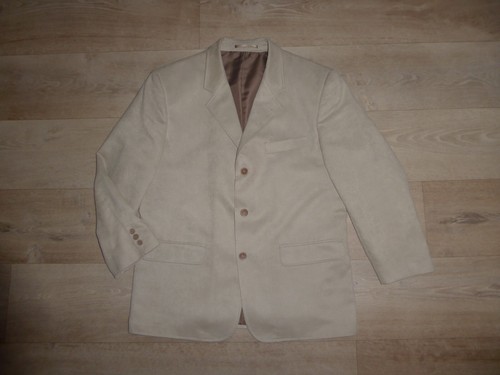 Basixx velour sakko beige - velour,
