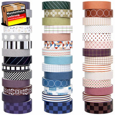 Rollen washi tape set 15 - rollen,
