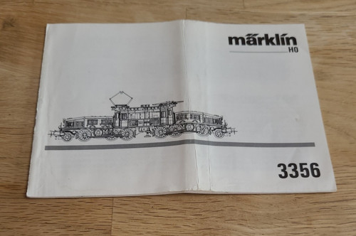 Märklin 3356 elektrolok h0 - märklin, -3356-elektrolok-h0