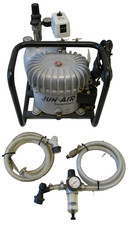 Jun-Air 6-4 Leiselaufkompressor 32 l/min bei 8 bar + Zubehör (LS-3122)