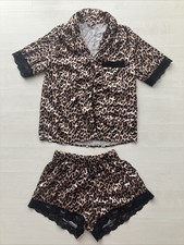 Damen Shorty Pyjama Leo Kurze