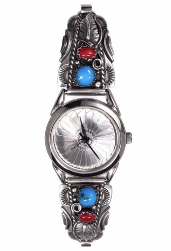 925 silber damen armbanduhr - 925,
