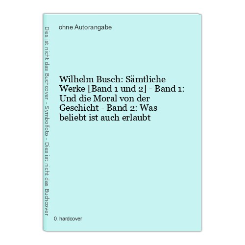 Wilhelm busch sämtliche - wilhelm,