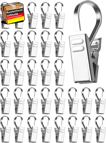 100 stück gardinenhaken - 100,