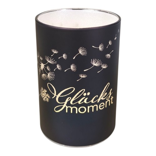 Led windlicht 10cm leuchtglas - windlicht,