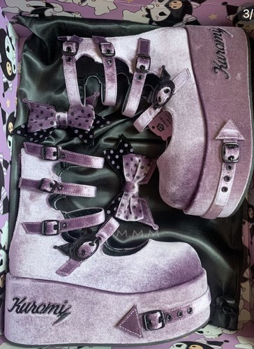 Lolita kuromi shoes - lolita,
