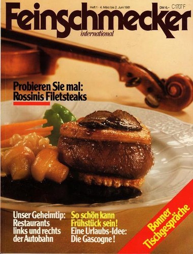 Feinschmecker heft 1981 - heft, 01/1981