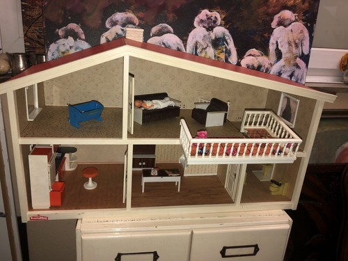 Lundby puppenhaus mit - mit, balkon