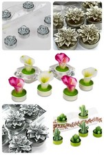 6er Set Teelichter Motivkerzen