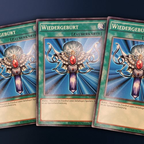 Wiedergeburt set yugioh - 3x,